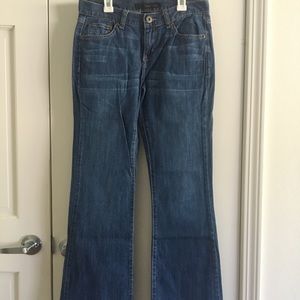 CALVIN KLEIN DARK WASH BOOTCUT JEANS